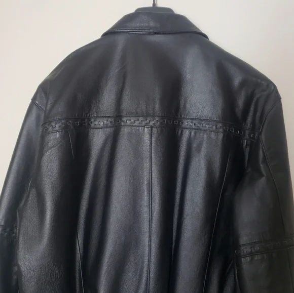 Vintage Niko Genuine Leather Designs Jacket